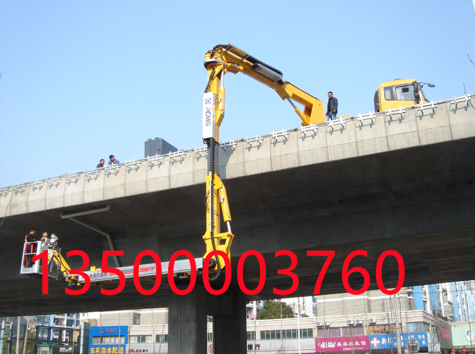揭阳桥底修复车 桥梁质量检测车 一个台班多少钱